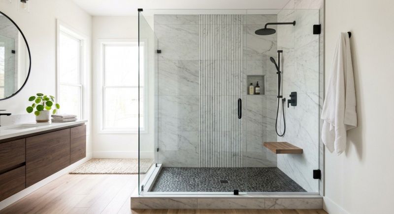 Granite Shower Installation in Lancaster, PA